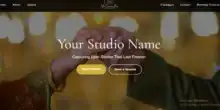 قالب تصوير الأعراس, موقع مصور أعراس, قالب HTML احترافي