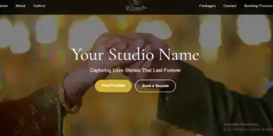قالب تصوير الأعراس, موقع مصور أعراس, قالب HTML احترافي