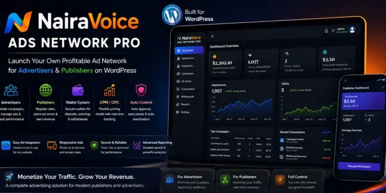 NairaVoice Ads Network Pro