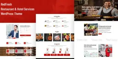 قالب Redfresh لمواقع