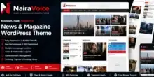 قالب NairaVoice WordPress