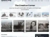 قالب Updated Blog