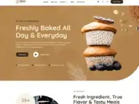 قالب Bosa Bakery: