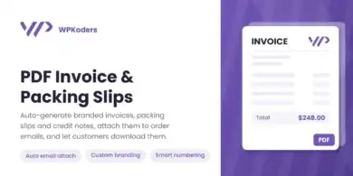 إضافة PDF Invoice