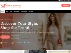 قالب FSE eCommerce, قوالب ووردبريس للتجارة الإلكترونية, تصميم متجر WooCommerce