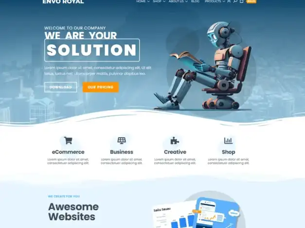 قالب Envo Royal