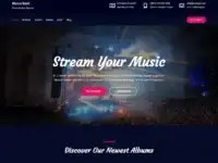 قالب Mavix Beat, قوالب ووردبريس للموسيقيين, مواقع الفنانين