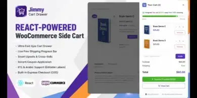 Jimmy Cart Drawer for WooCommerce