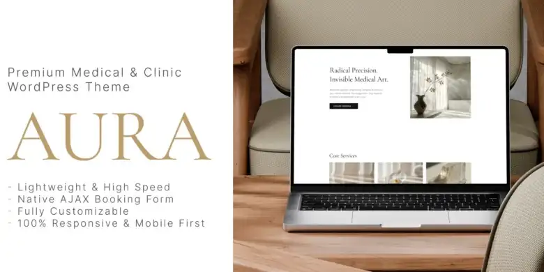 قالب ووردبريس طبي, تصميم مواقع العيادات, قالب مراكز التجميل