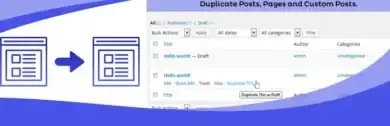 استنساخ الصفحات, إضافة ووردبريس, تكرار المقالات