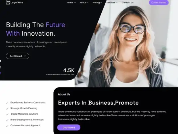 قالب ووردبريس للتقنية, Siara Tech Company, تصميم مواقع الشركات التقنية