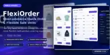 إضافة FlexiOrder, متجر ووكومرس, وحدات البيع المرنة