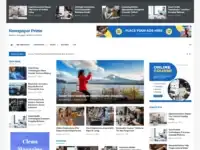 قالب ووردبريس إخباري, تصميم مواقع الأخبار, قالب Newspaper Prime