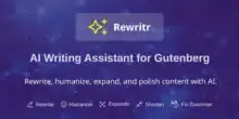 إضافة BlockWriter, الذكاء الاصطناعي في ووردبريس, مساعد الكتابة في Gutenberg