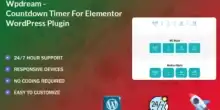 عداد تنازلي, إضافة ووردبريس, Elementor