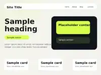قالب ووردبريس خفيف, قوالب Gutenberg, قالب المستقلين
