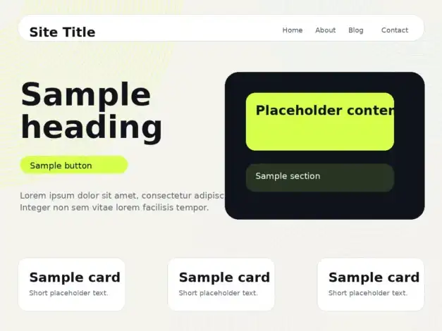 قالب ووردبريس خفيف, قوالب Gutenberg, قالب المستقلين