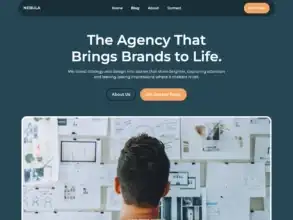 قالب Nebula Marketing