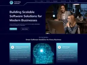 قالب Technology Software