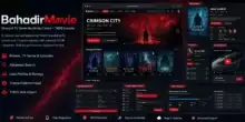 قالب أفلام ووردبريس, موقع مسلسلات, BahadirMovie