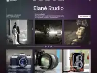 قالب المصورين, عرض أعمال الفيديو, تصميم بورتفوليو احترافي