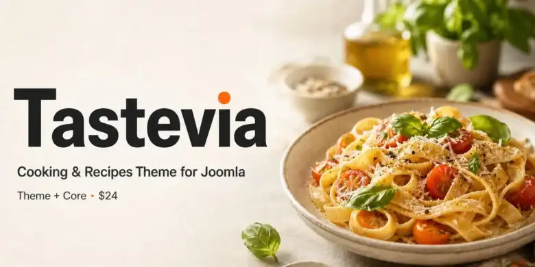 قالب Tastevia للوصفات