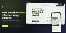 قالب Fluxboard, صفحة هبوط SaaS, قوالب HTML