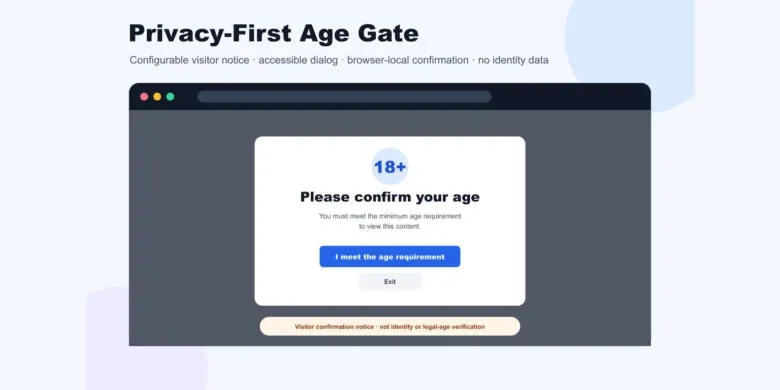 إضافة Privacy-First Age