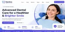 قالب Dentivo لعيادات