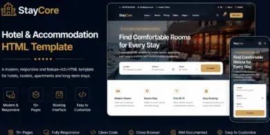قالب StayCore: الحل