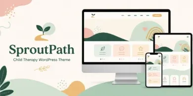 قالب SproutPath لمعالجي
