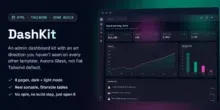 DashKit: قالب لوحة