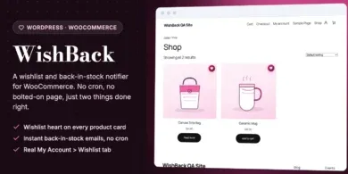 إضافة WishBack: قائمة