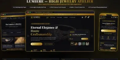 قالب Lumiere لمواقع