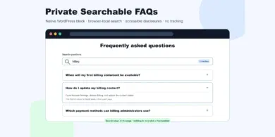 إضافة Private Searchable