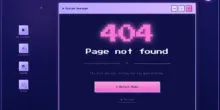 قالب Retro 404