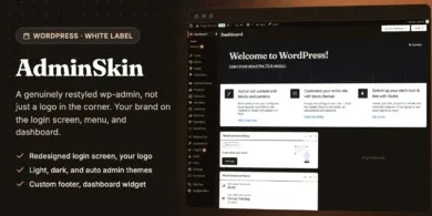 AdminSkin: قالب لوحة