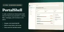 PortalShell: قالب بوابة