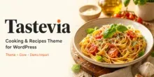 ثيم Tastevia لووردبريس: