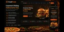 قالب FoodPoint: الحل
