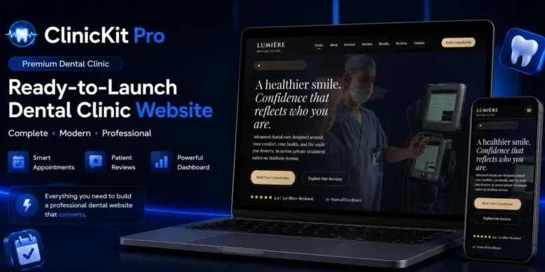 قالب Lumière Dental: